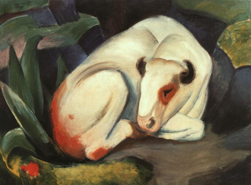 Franz Marc The Bull China oil painting art